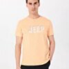 Jeep Turuncu Erkek Relaxed Baskılı T-Shirt J4SM-TST7238