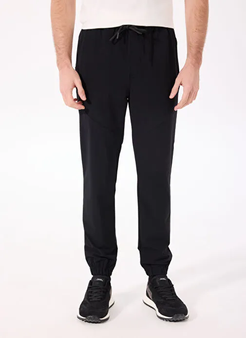 Jeep Siyah Erkek Relaxed Düz Pantolon J5SM-PNT7202