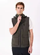 Jeep Haki Erkek Yelek J4SM-YLK7218