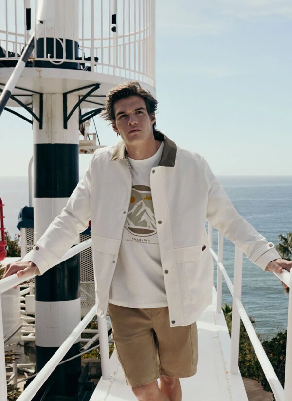 Jeep Ekru Erkek Relaxed Mont J5SM-MNT7399