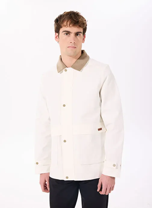 Jeep Ekru Erkek Relaxed Mont J5SM-MNT7399