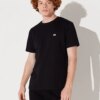 Lee L60UFQ01_ Logo Bisiklet Yaka Regular Fit Baskılı Siyah Erkek T-Shirt