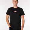 Lee Siyah Erkek Regular Fit T-Shirt L241521001 Siyah T-Shirt