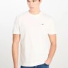 Lee Beyaz Erkek Regular Fit T-Shirt ML60UFQ12 Regular Fit Patch Logo