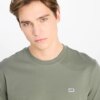 Lee Haki Erkek Regular Fit T-Shirt ML60UFQ801 Regular Fit Patch Logo