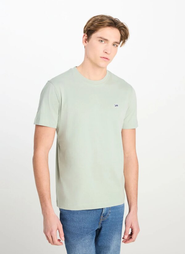 Lee Mavi  Erkek Regular Fit T-Shirt ML60UFQ303 Regular Fit Patch Logo