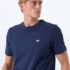 Lee Lacivert Erkek Regular Fit T-Shirt ML60UFQ35 Regular Fit Patch Logo