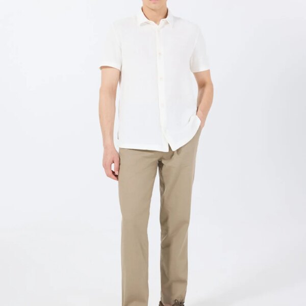 Lee Camel Erkek Regular Fit Chino Pantolon L2510302211 Keten Karışımlı