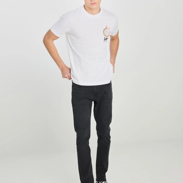 Lee Beyaz Erkek Regular Fit T-Shirt L2510322100
