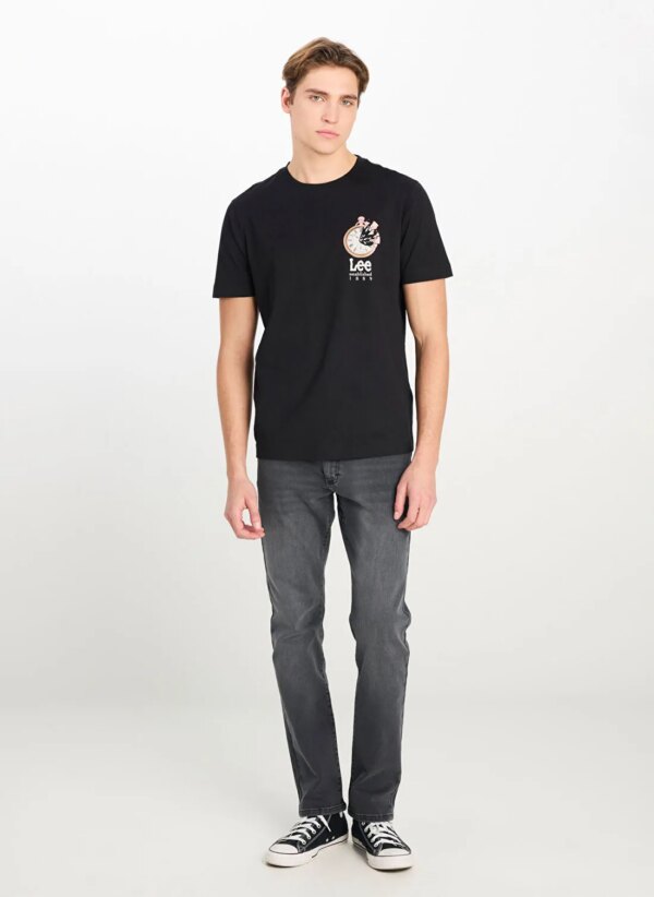Lee Siyah Erkek Regular Fit T-Shirt L2510322001