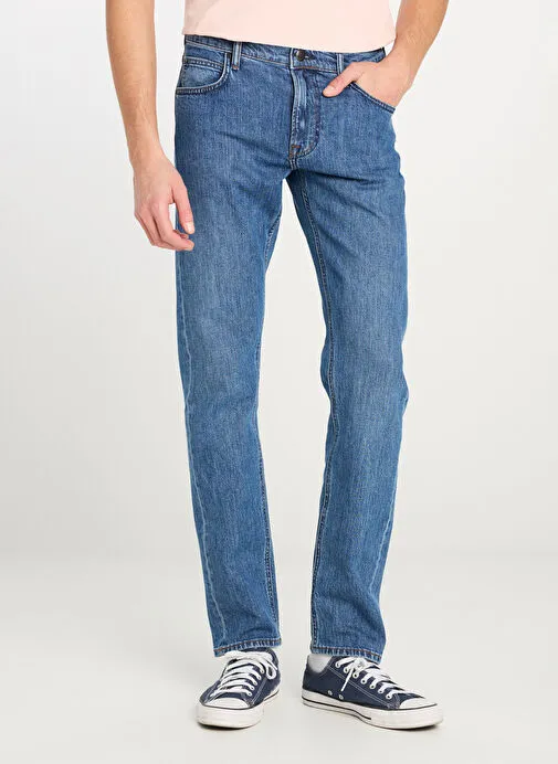 Lee Mavi Erkek  Regular Fit Denim Pantolon L70700021381 Daren