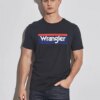 Wrangler W7H4D3Xv6 O Yaka  Regular Fit Baskılı Açık Siyah Erkek T-Shirt