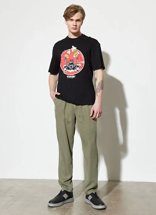 Normal Bel Regular Fit Haki Erkek Chino Pantolon W221266X45