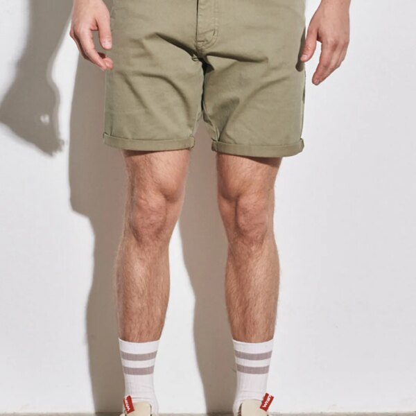 Wrangler_8682344545_Haki_1_061ad34d Wrangler Regular Fit Haki Erkek Şort W211205801_ Şort