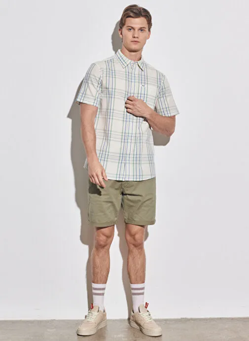 Wrangler Regular Fit Haki Erkek Şort W211205801_ Şort