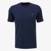 Wrangler Bisiklet Yaka Lacivert Erkek T-Shirt W7NM203877W72 Bisiklet Yaka T-shirt