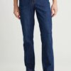 Wrangler Lacivert Erkek  Straight Denim Pantolon W12100018318 Texas